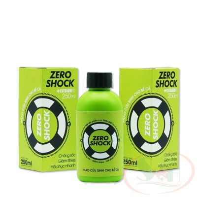 Giảm stress Extrabio Zero Shock khử clo xử lý nước bể cá tép thủy sinh