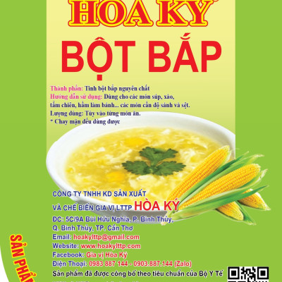 BỘT BẮP HOÀ KÝ 150gr