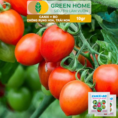 Phân Bón Canxi Bo Greenhome, Viên 10Gr, Tăng Đậu Trái, Chống Rụng Hoa Và Trái Non, Chống Thối Trái