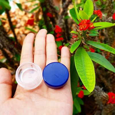 Hũ nhựa chiết mỹ phẩm đáy tròn có nắp kín đựng mỹ phẩm sang chiết nhỏ gọn an toàn tiện lợi 5g
