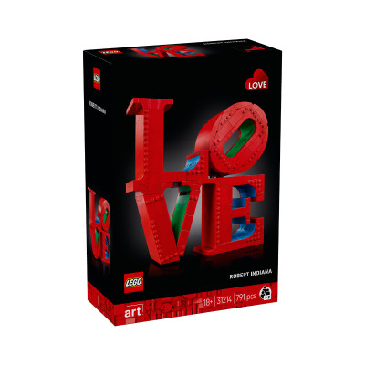 LEGO ADUTLS 31214 Đồ Chơi Lắp Ráp Mô Hình Chữ LOVE Robert Indiana (791 chi tiết)