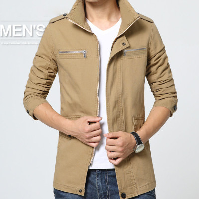 Áo khoác kaki nam 2 lớp thời trang SITAKI cao cấp AKK18