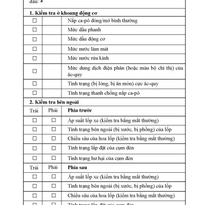 Kỹ Thuật Bảo Dưỡng Và Sửa Chữa Ô Tô Hiện Đại - Bảo Dưỡng Ô Tô 