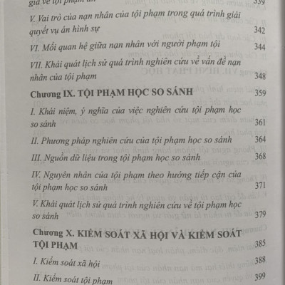 Tội phạm học đương đại (tái bản lần thứ hai, có sửa đổi, bổ sung)