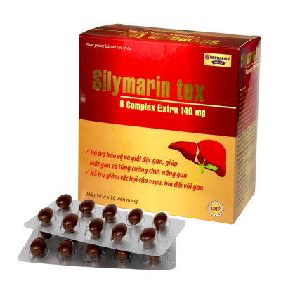 Viên uống giải độc gan Silymarin Extra , hộp 100 viên nang mềm