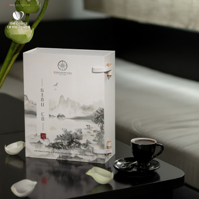 Trung Nguyên Legend - Hộp Quà Tặng Cà Phê Sáng Tạo 8 - Bộ Quà Tặng Giàu Có