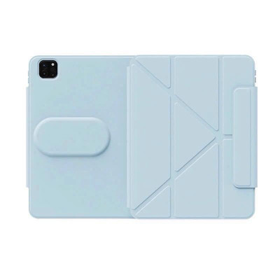 Bao Da cho iPad Pro 11 inch M4 2024 Cao Cấp Xoay 360 hiệu WIWU Rotative Magnetic Case Tháo Rời Kèm Khe Bút Chống Sốc - Hàng chính hãng