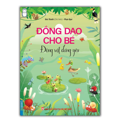Sách - Đồng Dao Cho Bé - Động Vật Đáng Yêu + Các Trò Chơi Dân Gian - Combo 2 Cuốn - Minh Thắng