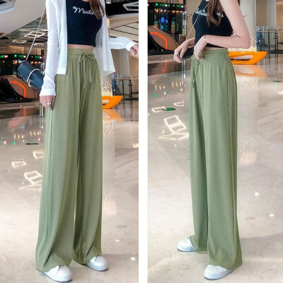 Quần kiểu nữ ống suông, dài, chất liệu Tăm thái mát, vải mềm mịn, quần nữ form rộng, thoải mái, QNH.58
