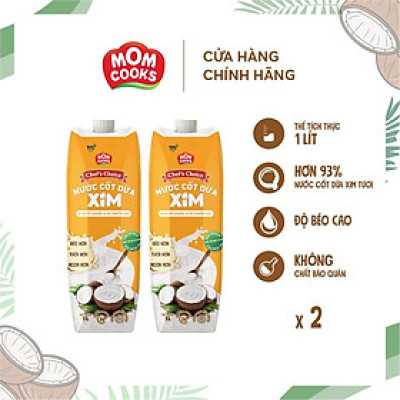 Combo 2 Hộp Nước Cốt Dừa XIM Chef
