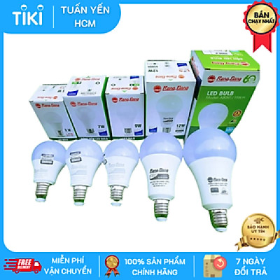 Bóng LED BULB 3W-5W-7W-9W Rạng Đông cho đèn học