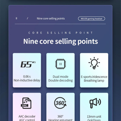 CINCATDY Tai Nghe Bluetooth True Wireless TWS MD1588 Phiên Bản Nâng Cấp - Hàng Chính Hãng