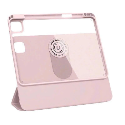 Bao Da Cao Cấp Xoay 360 Cho iPad Pro 11 inch M4 2024 hiệu WIWU Rotative Magnetic Case Tháo Rời Kèm Khe Bút Chống Sốc - Hàng chính hãng