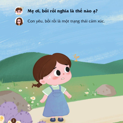 Sách Cùng Con Nuôi Dưỡng Cảm Xúc Tích Cực - Con Không Bối Rối