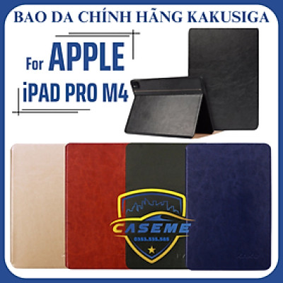 [iPad Pro M4] Bao da Kakusiga dành cho iPad Pro M4 -11 inch 2024. iPad Pro M4 - 13 inch 2024 - Hàng chính hãng