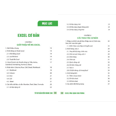 Combo 5 Sách Excel - Word - PowerPoint - GoogleSheet - 150 Thủ Thuật Excel Tin Học Văn Phòng Kèm Khóa Học