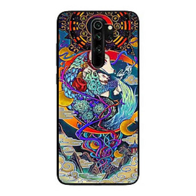 Ốp Lưng in cho Xiaomi Redmi Note 8 Pro Mẫu 12 Con Giáp Tuất - Hàng Chính Hãng