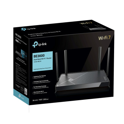Bộ phát Router WIFI 7 TP-Link Archer BE230 | Chuẩn WIFI 7 băng thông BE3600 / 2 băng tần 2.4 & 5.0 GHz | EasyMesh | Phủ sóng rộng | Bảo hành 2 năm | Hàng Chính Hãng