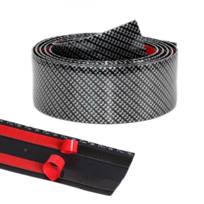 Nẹp Cacbon Dán Bậc Cửa Ô Tô Chống Xước – Bản Rộng 5cm Cuộn Dài 2,5M