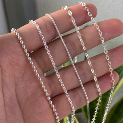 Dây Chuyền Vòng Cổ Bé Trai Bạc Ta Không Xi Mạ Bạc Hiểu Minh DTE082