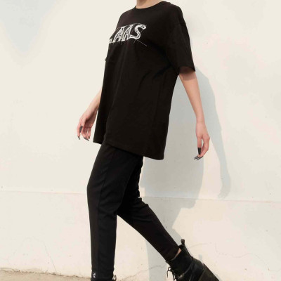 Quần dài thun đen