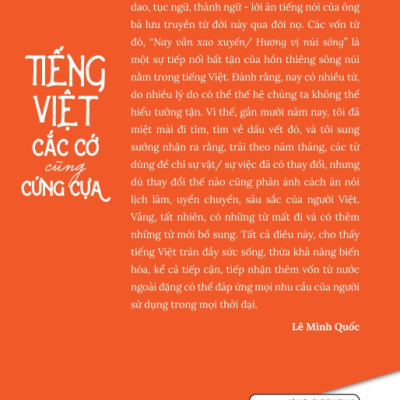 Tiếng Việt cắc cớ cũng cứng cựa - Lê Minh Quốc - TH160