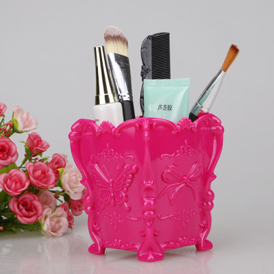 Hộp đựng dụng cụ trang điểm hình bướm bằng nhựa tiện dụng gọn gàng - HENRYSA