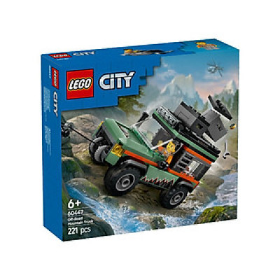 Đồ Chơi Xe Leo Núi Địa Hình 4X4 LEGO CITY 60447 (221 chi tiết)
