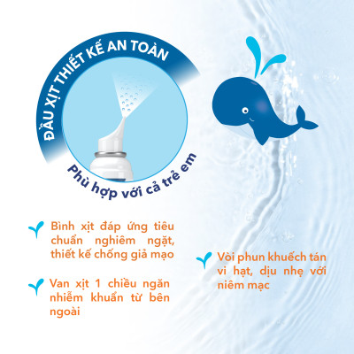 COMBO 3 CHAI XỊT MŨI MARIMER DAILY NASAL HYGIENE – VỆ SINH MŨI HÀNG NGÀY CHO NGƯỜI LỚN