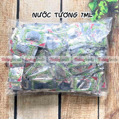 Nước Tương Nhật ( Yamamori ) Japanese Soy Sauce Extra 7ML [100 Gói Mini] - Không chất bảo quản