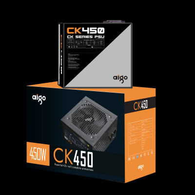 BỘ NGUỒN MÁY TÍNH AIGO MODEL CK450 450W - Hàng chính hãng