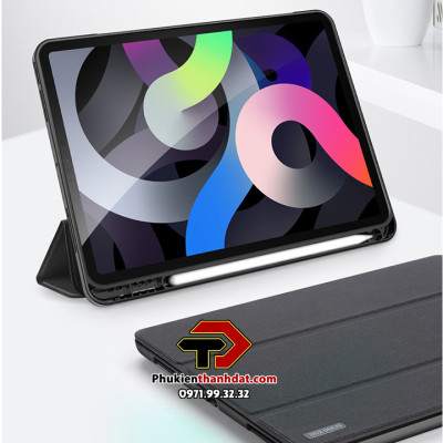 Bao da chống sốc iPad Pro 11 2021 chính hãng Dux Ducis Domo có ngăn để bút - Hàng chính hãng