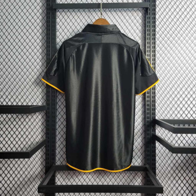 Áo Bóng Đá Retro Real Madrid 1999 - Sân Khách bản cao cấp vải Cotton Polyester