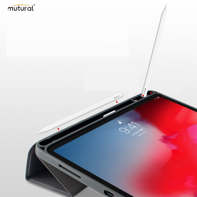 Bao da iPad Pro 11 2021 M1 chính hãng Mutural chống sốc - Hàng nhập khẩu ( Tặng kèm kính cường lực Nillkin )