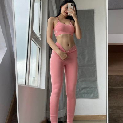 Quần legging nữ Fitme Zeta nâng mông cao cấp chất liệu dày dặn cạp cao chuyên tập gym và tập yoga