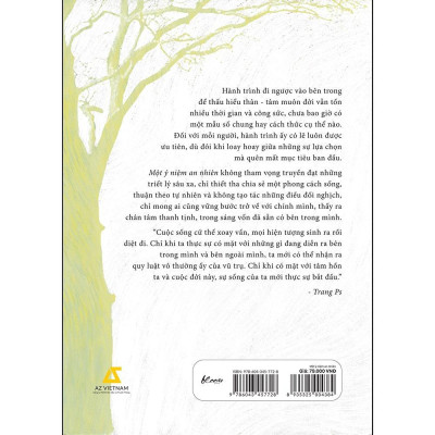 Sách - Một Ý Niệm An Nhiên - AZ Việt Nam