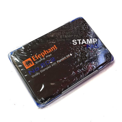 Hộp Dấu Tampon Elephant Xanh Cỡ 02