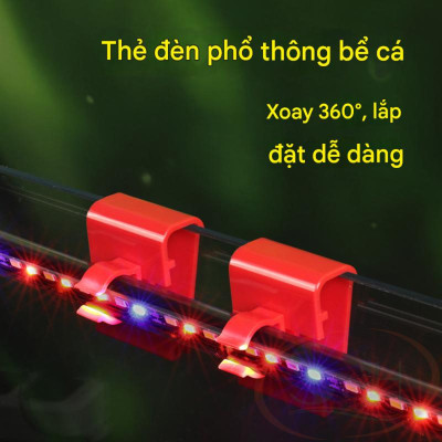 Kẹp DIY giữ đèn ống đa năng T4 / T5 / T8 giữ đèn thủy tinh tròn bể cá gioằng kiềng