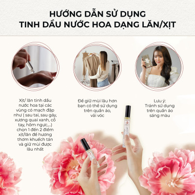 S.e.x.y Girl by Jubilé - Tinh dầu nước hoa Pháp Nữ Minisize Dạng lăn 3ml Thơm Lâu, Sang Trọng, Quyến Rũ