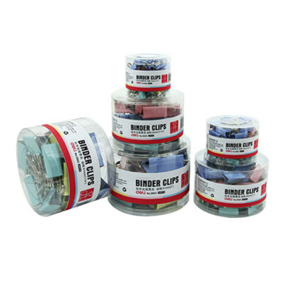 Kẹp Bướm Màu Deli 32mm 8553 