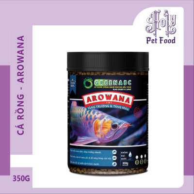 Thức ăn Cá RỒNG, Arowana Fish - hộp 350g - Tăng cường màu sắc, tiêu hóa tốt, tăng sức đề kháng