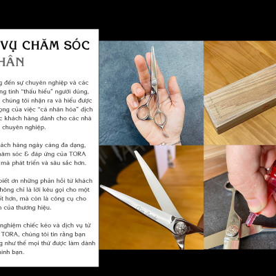 Kéo tỉa tóc TORA CR-316