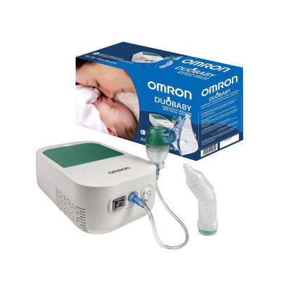Máy Xông Hút Mũi Họng OMRON DuoBaby 2 Trong 1 Phù Hợp Cho Trẻ Sơ Sinh, Bảo Hành 2 Năm
