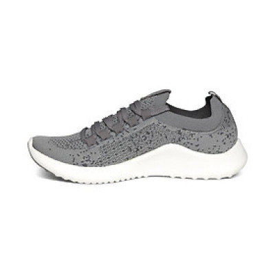 Giày sức khỏe nữ Aetrex Carly Grey - Giày thể thao dạng xỏ đệm êm giảm đau gót