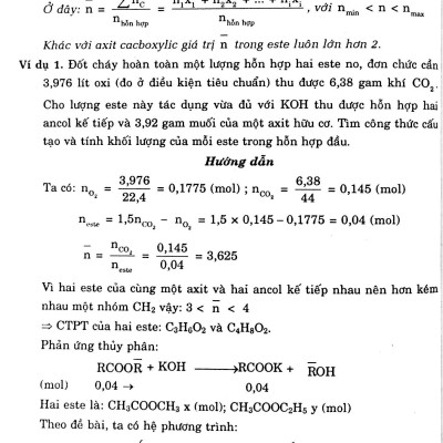 Bài Tập Hay & Khó Hóa Học Lớp 12