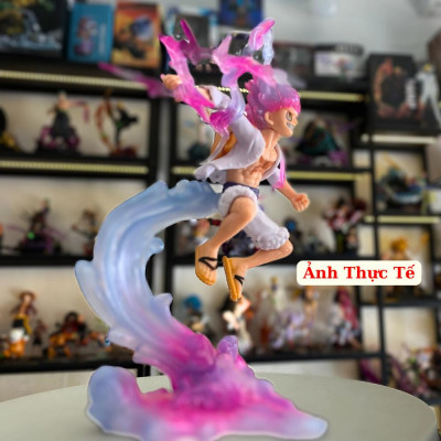 Mô Hình Luffy Gear 5 Bản Có Vũ Khí 22cm Mô hình One Piece Cao Cấp, Figure Mô Hình Anmie One Piece Luffy Vua Hải Tặc