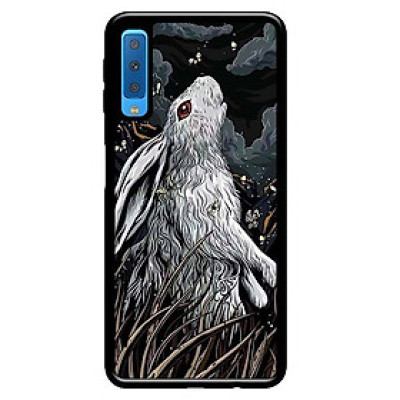 Ốp in cho Samsung Galaxy A70 Thỏ Trắng - Hàng chính hãng