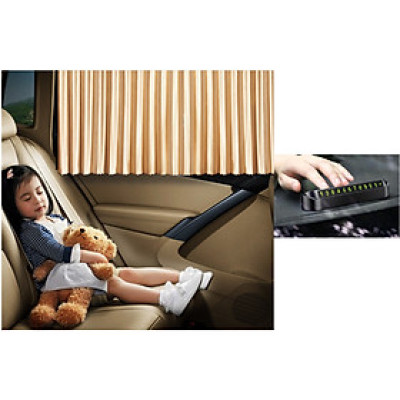 BỘ 4 RÈM VẢI CHE NẮNG CÁNH CỬA THÔNG MINH TRÊN XE HƠI TẶNG KÈM THẺ ĐỖ XE