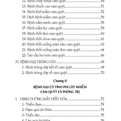 Phòng Trị Bệnh Hại Cam Quýt (Tái bản 2024)