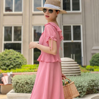 Bi Pink Dress - Hồng